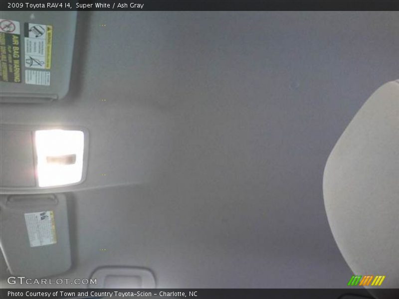 Super White / Ash Gray 2009 Toyota RAV4 I4