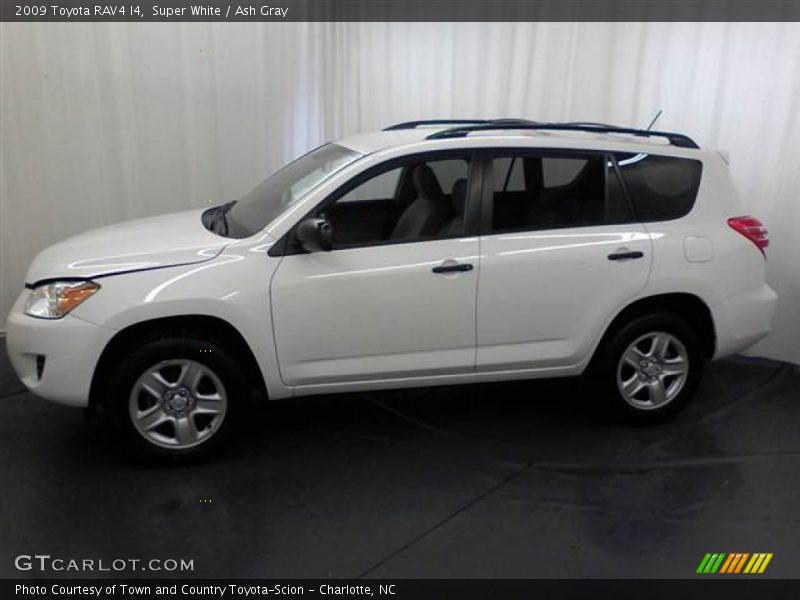 Super White / Ash Gray 2009 Toyota RAV4 I4