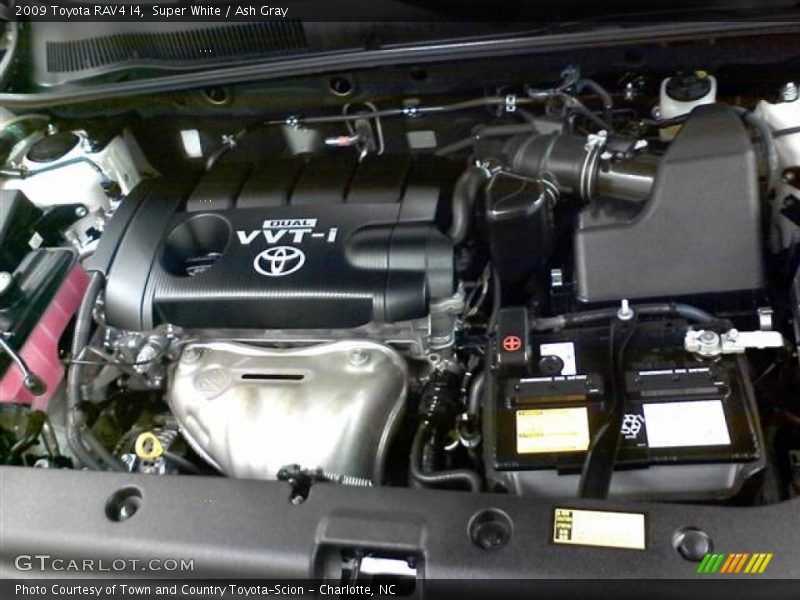 Super White / Ash Gray 2009 Toyota RAV4 I4