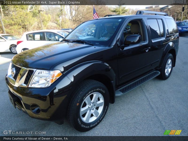 Super Black / Graphite 2011 Nissan Pathfinder SV 4x4