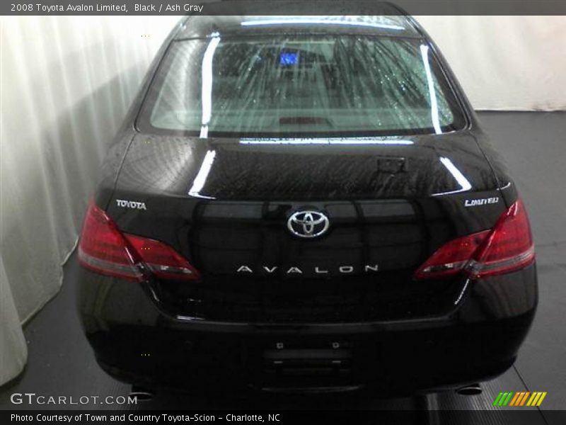 Black / Ash Gray 2008 Toyota Avalon Limited