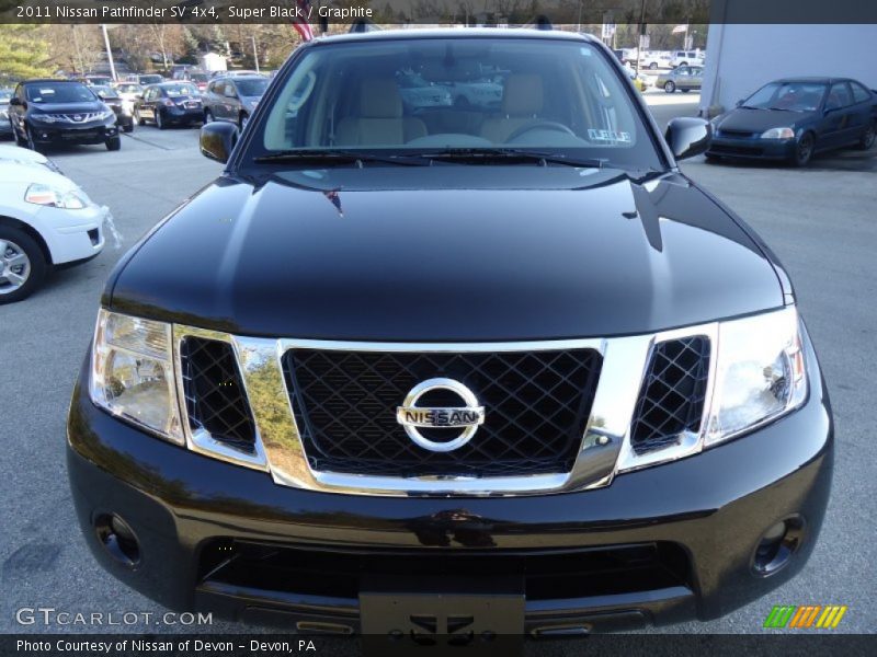 Super Black / Graphite 2011 Nissan Pathfinder SV 4x4