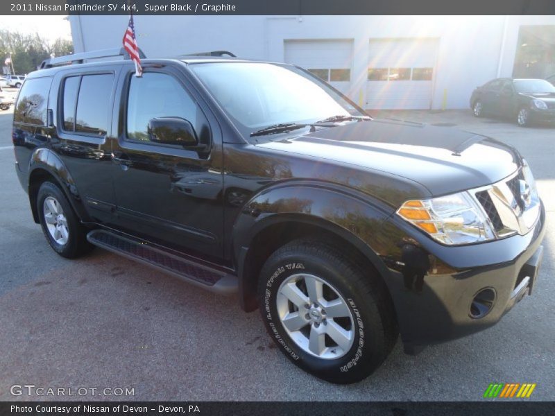 Super Black / Graphite 2011 Nissan Pathfinder SV 4x4