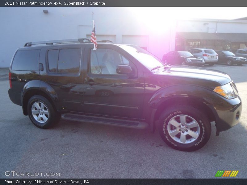 Super Black / Graphite 2011 Nissan Pathfinder SV 4x4