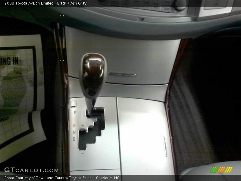Black / Ash Gray 2008 Toyota Avalon Limited