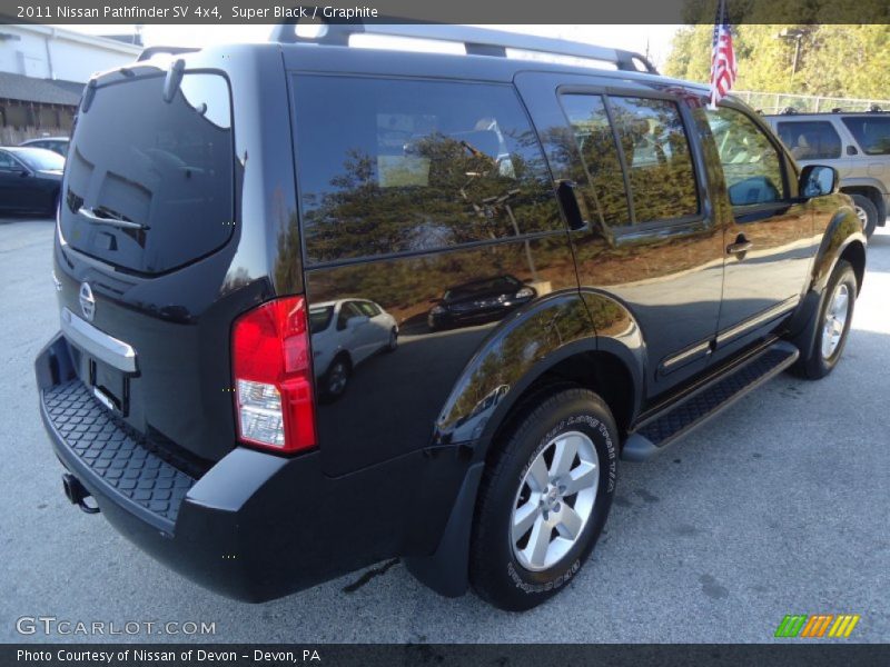 Super Black / Graphite 2011 Nissan Pathfinder SV 4x4