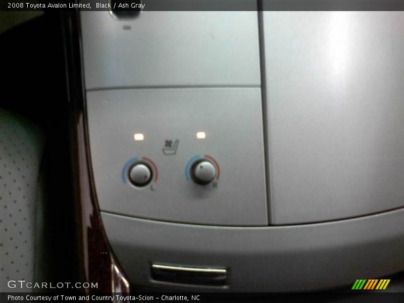 Black / Ash Gray 2008 Toyota Avalon Limited