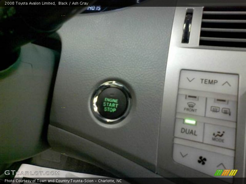 Black / Ash Gray 2008 Toyota Avalon Limited