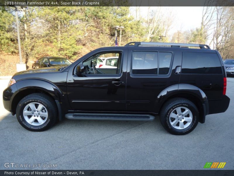 Super Black / Graphite 2011 Nissan Pathfinder SV 4x4
