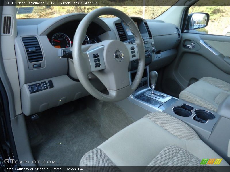 Super Black / Graphite 2011 Nissan Pathfinder SV 4x4