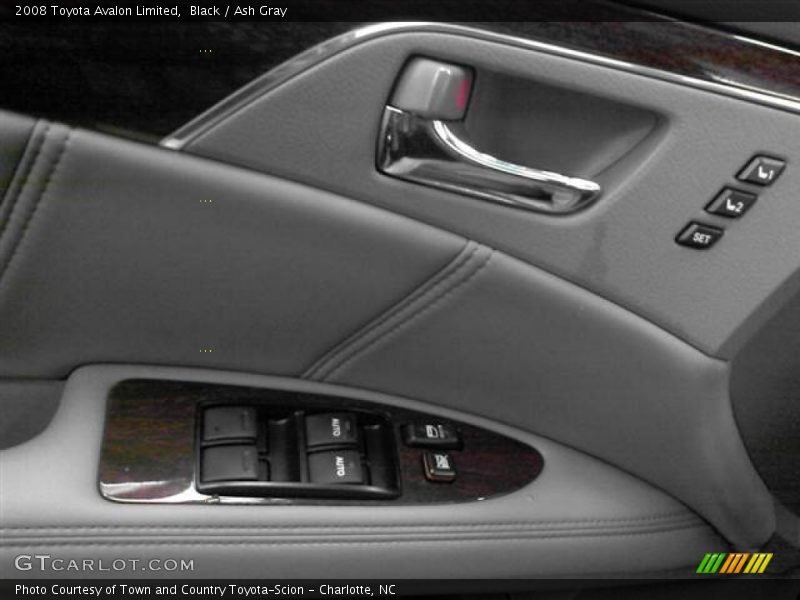 Black / Ash Gray 2008 Toyota Avalon Limited