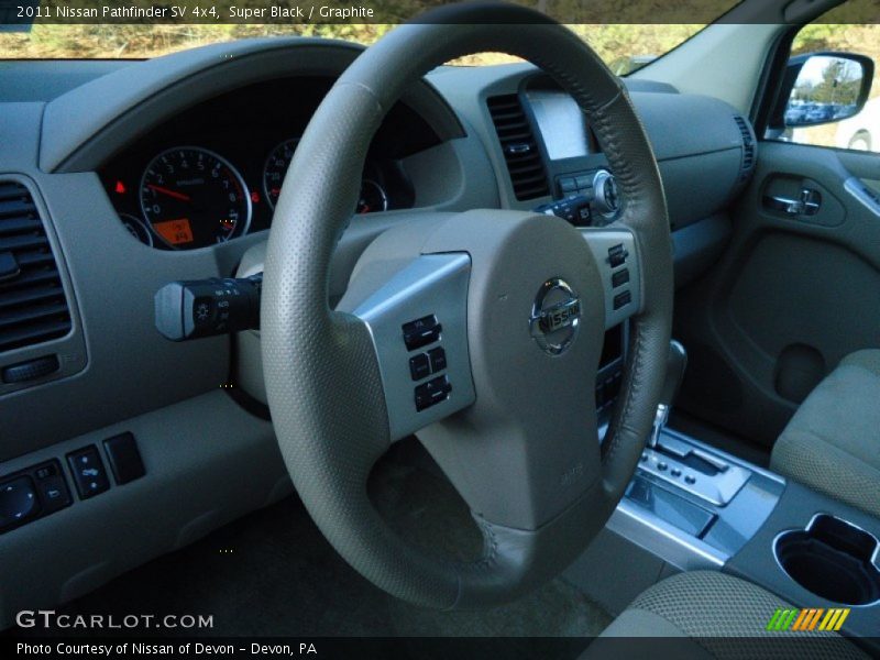 Super Black / Graphite 2011 Nissan Pathfinder SV 4x4