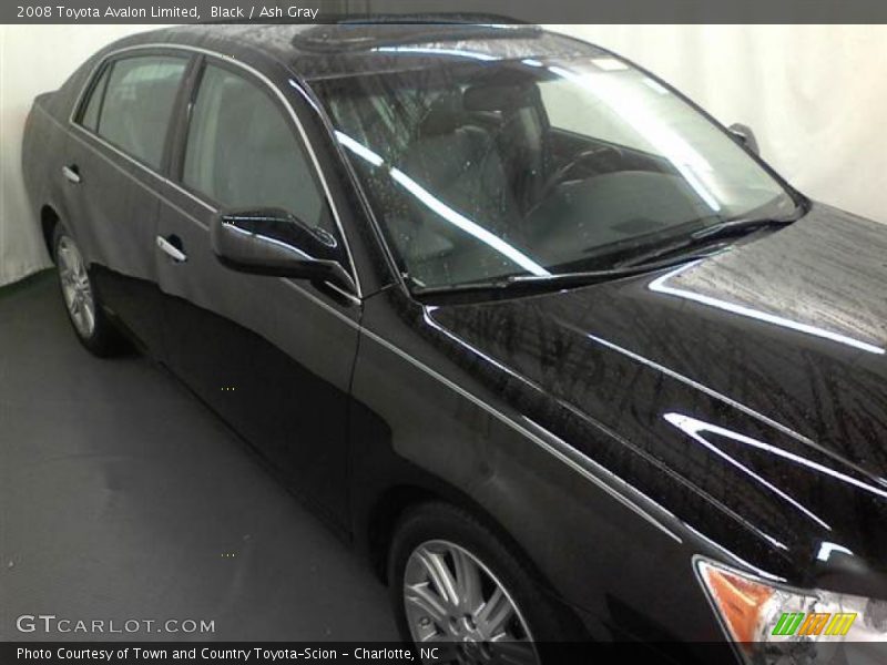 Black / Ash Gray 2008 Toyota Avalon Limited