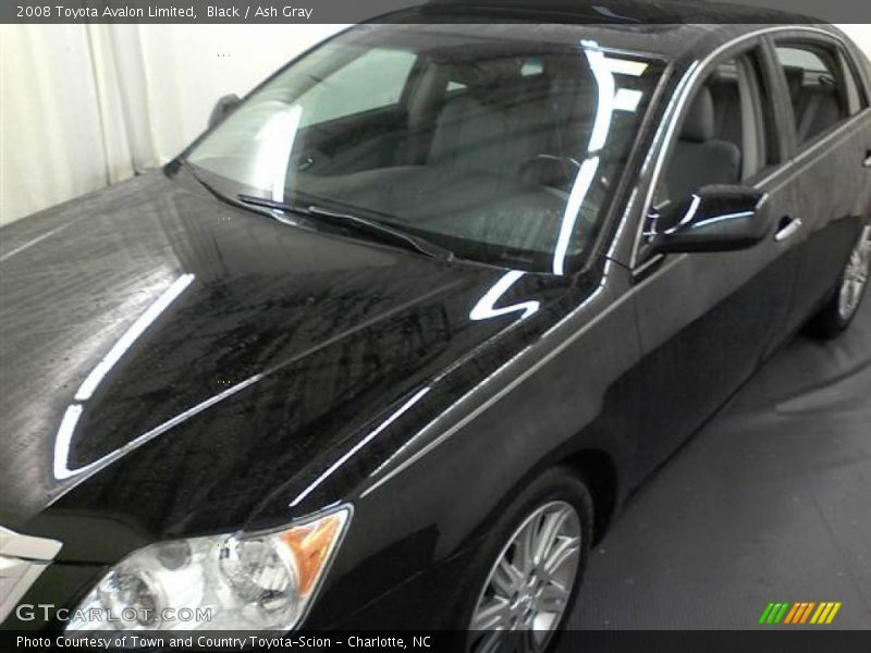 Black / Ash Gray 2008 Toyota Avalon Limited