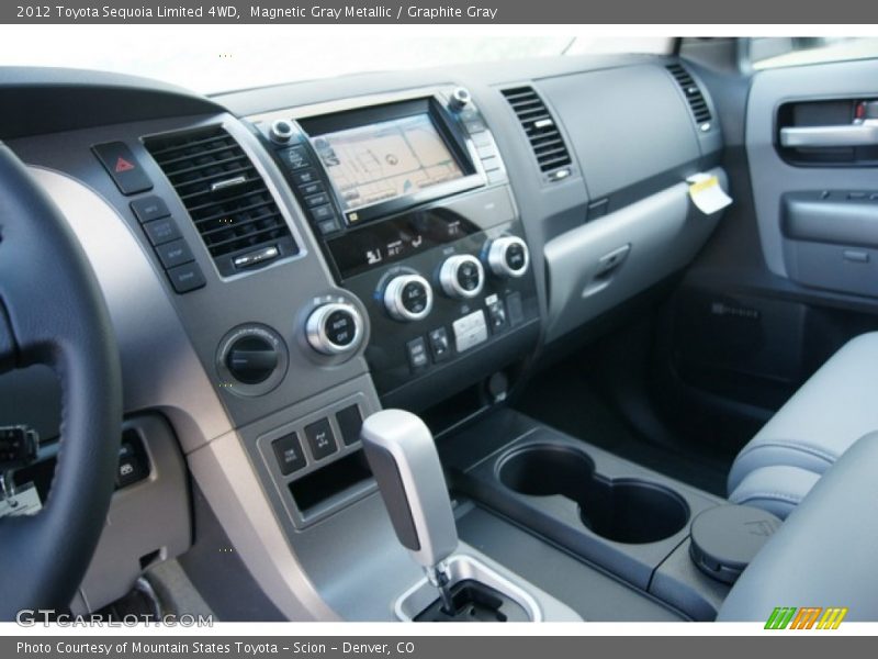 Magnetic Gray Metallic / Graphite Gray 2012 Toyota Sequoia Limited 4WD