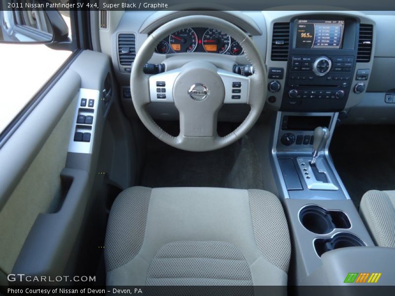 Super Black / Graphite 2011 Nissan Pathfinder SV 4x4