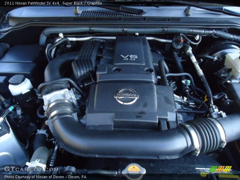 Super Black / Graphite 2011 Nissan Pathfinder SV 4x4