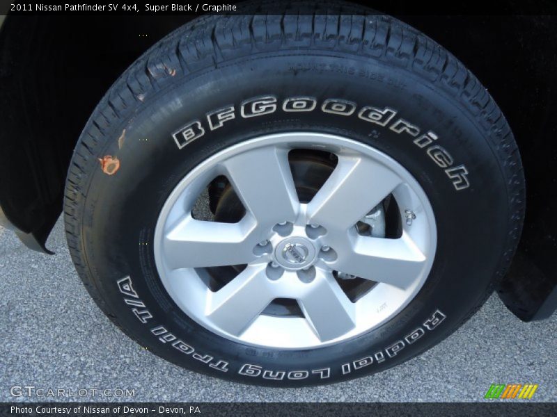 Super Black / Graphite 2011 Nissan Pathfinder SV 4x4