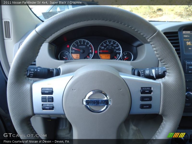 Super Black / Graphite 2011 Nissan Pathfinder SV 4x4