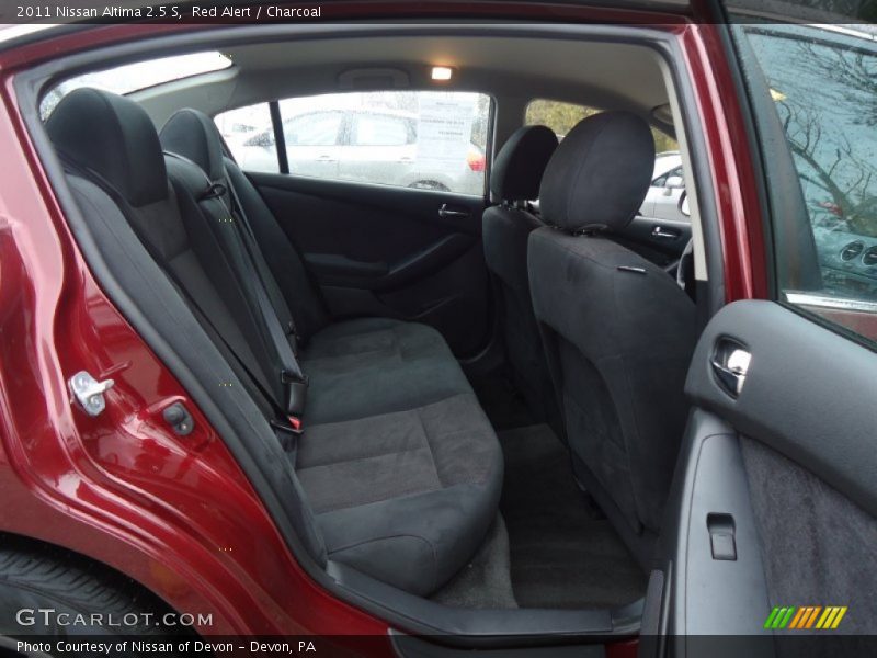 Red Alert / Charcoal 2011 Nissan Altima 2.5 S