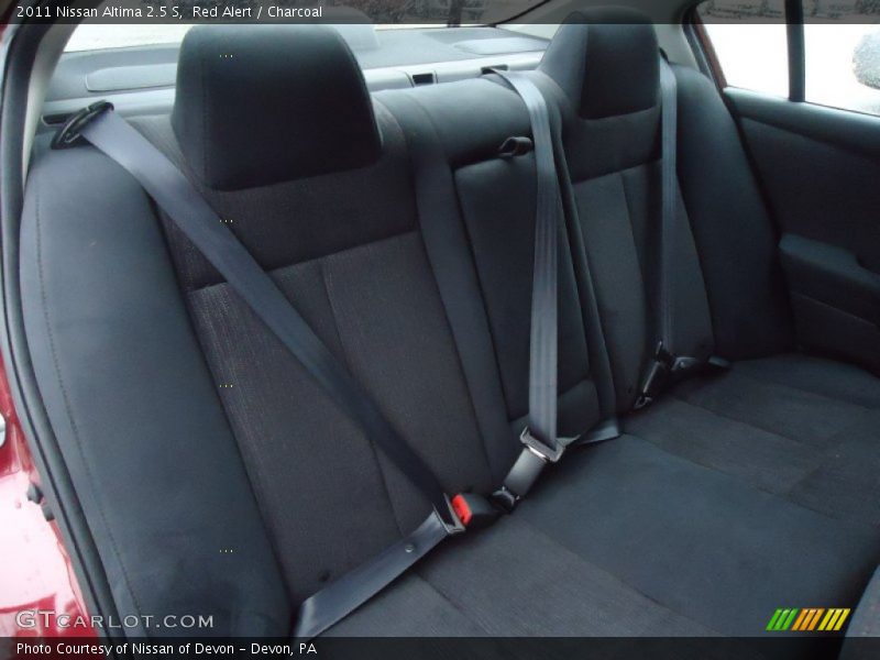 Red Alert / Charcoal 2011 Nissan Altima 2.5 S