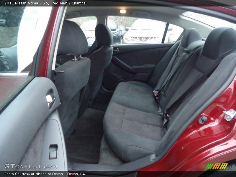 Red Alert / Charcoal 2011 Nissan Altima 2.5 S