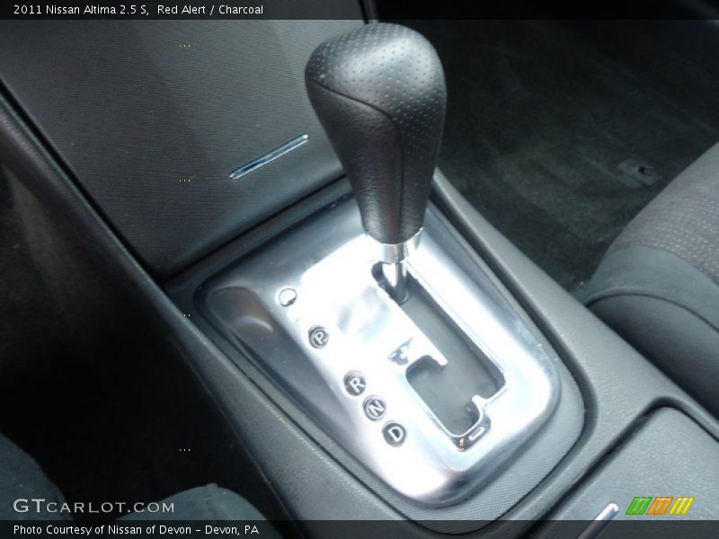 Red Alert / Charcoal 2011 Nissan Altima 2.5 S