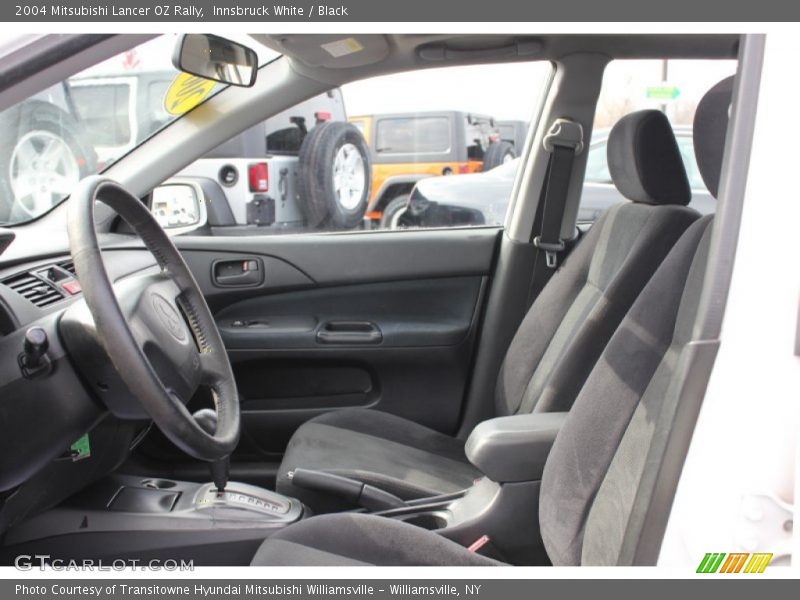 Innsbruck White / Black 2004 Mitsubishi Lancer OZ Rally