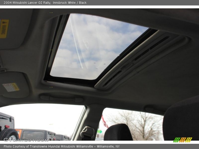 Innsbruck White / Black 2004 Mitsubishi Lancer OZ Rally