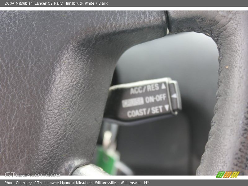 Innsbruck White / Black 2004 Mitsubishi Lancer OZ Rally