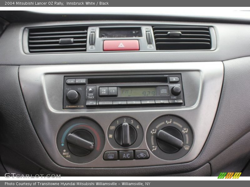 Controls of 2004 Lancer OZ Rally