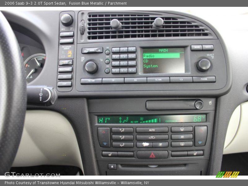 Controls of 2006 9-3 2.0T Sport Sedan