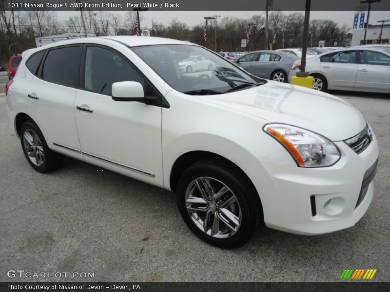  2011 Rogue S AWD Krom Edition Pearl White