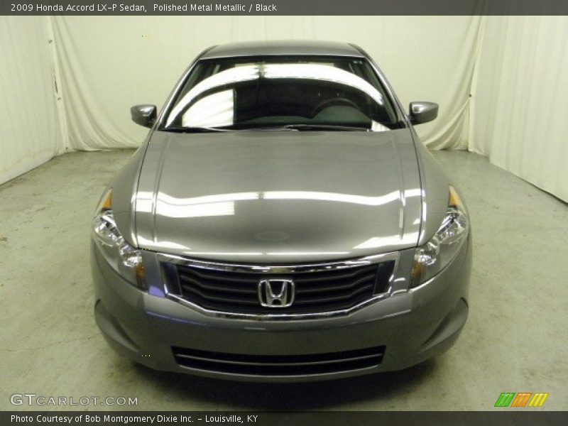 Polished Metal Metallic / Black 2009 Honda Accord LX-P Sedan