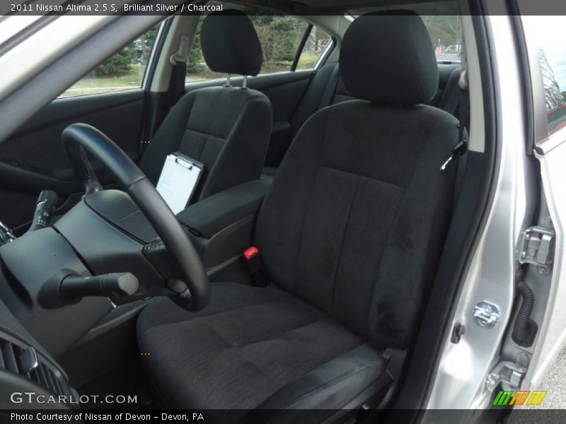 Brilliant Silver / Charcoal 2011 Nissan Altima 2.5 S