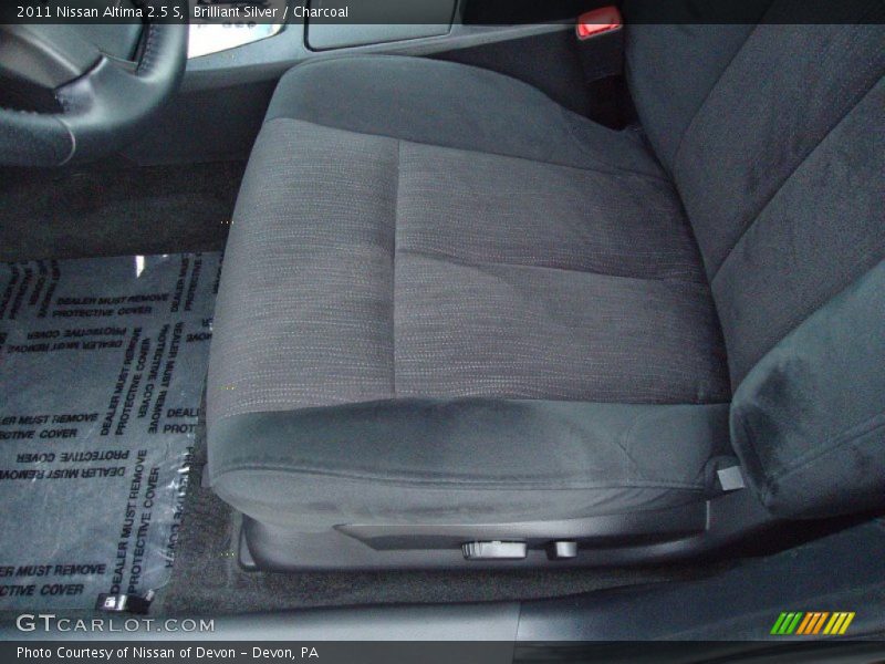 Brilliant Silver / Charcoal 2011 Nissan Altima 2.5 S