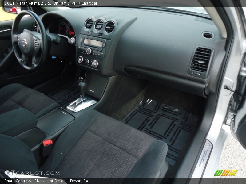 Brilliant Silver / Charcoal 2011 Nissan Altima 2.5 S