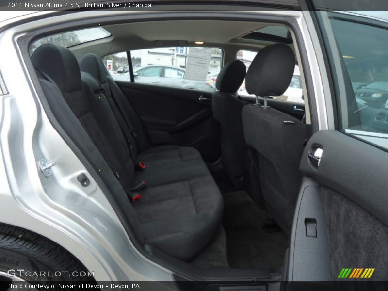 Brilliant Silver / Charcoal 2011 Nissan Altima 2.5 S