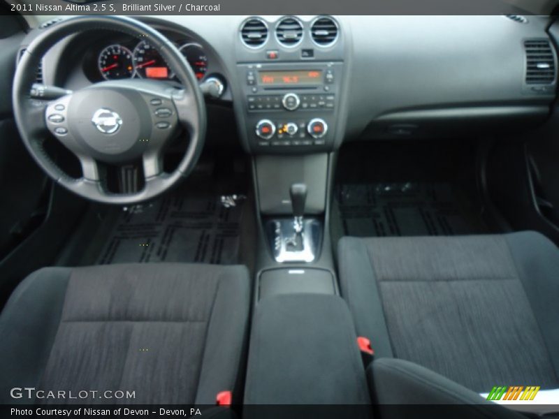 Brilliant Silver / Charcoal 2011 Nissan Altima 2.5 S