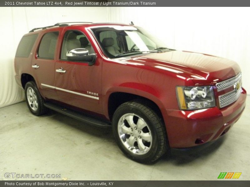 Red Jewel Tintcoat / Light Titanium/Dark Titanium 2011 Chevrolet Tahoe LTZ 4x4
