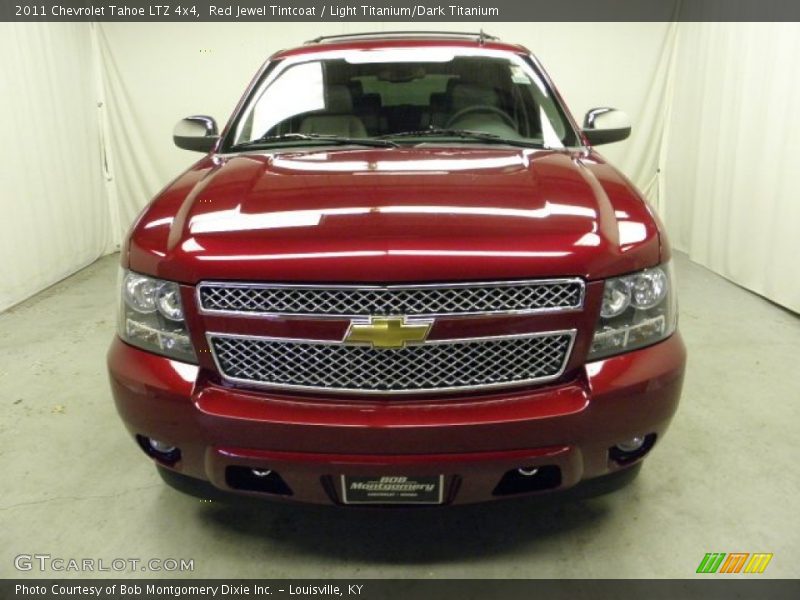 Red Jewel Tintcoat / Light Titanium/Dark Titanium 2011 Chevrolet Tahoe LTZ 4x4