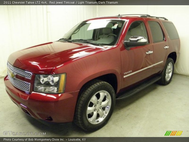 Red Jewel Tintcoat / Light Titanium/Dark Titanium 2011 Chevrolet Tahoe LTZ 4x4