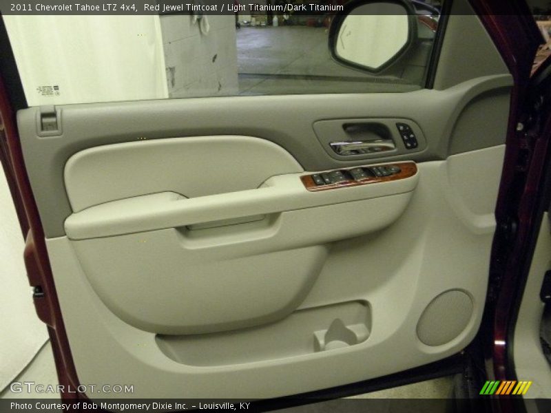 Red Jewel Tintcoat / Light Titanium/Dark Titanium 2011 Chevrolet Tahoe LTZ 4x4