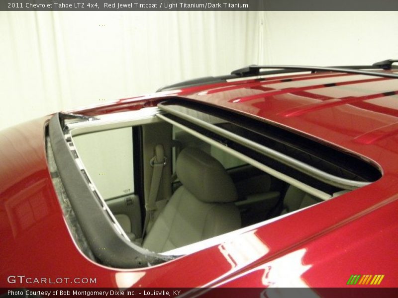 Red Jewel Tintcoat / Light Titanium/Dark Titanium 2011 Chevrolet Tahoe LTZ 4x4