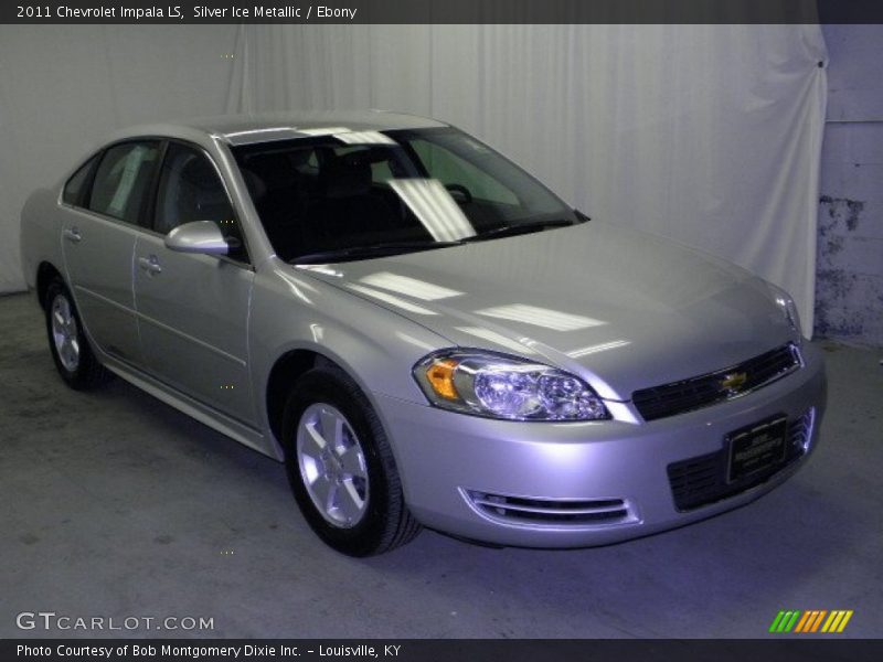 Silver Ice Metallic / Ebony 2011 Chevrolet Impala LS