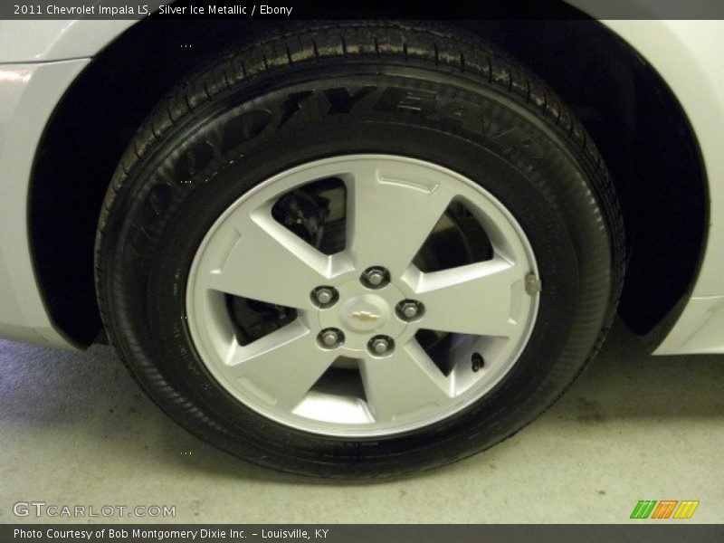 Silver Ice Metallic / Ebony 2011 Chevrolet Impala LS