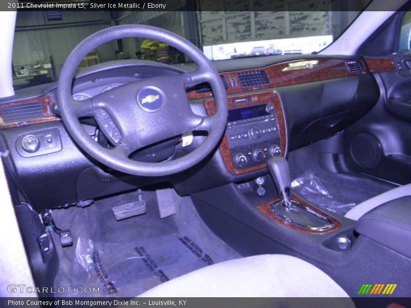Silver Ice Metallic / Ebony 2011 Chevrolet Impala LS