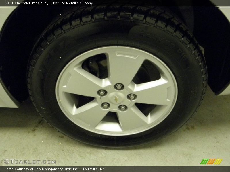 Silver Ice Metallic / Ebony 2011 Chevrolet Impala LS