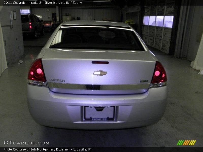 Silver Ice Metallic / Ebony 2011 Chevrolet Impala LS