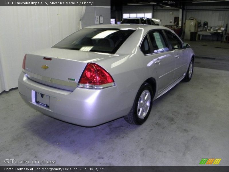 Silver Ice Metallic / Ebony 2011 Chevrolet Impala LS